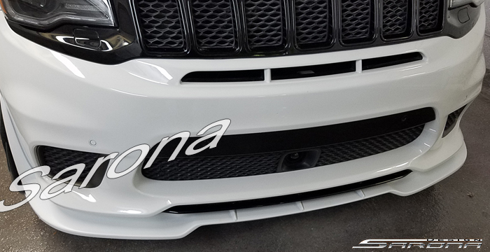 Custom Jeep Grand Cherokee  SUV/SAV/Crossover Front Lip/Splitter (2017 - 2021) - $690.00 (Part #JP-023-FA)